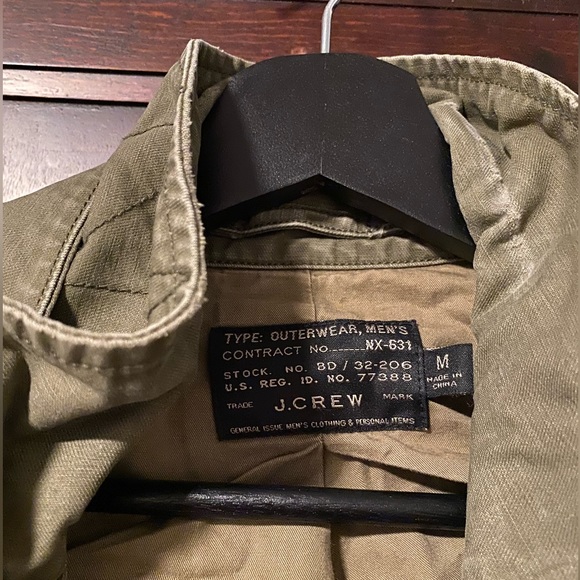 J CREW Rare cargo army jacket. Size M. Men’s. Rare find. - Picture 4 of 4